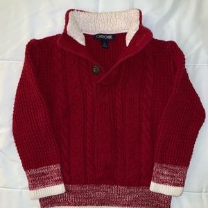 Toddler Boys Cable Knit Sweater
